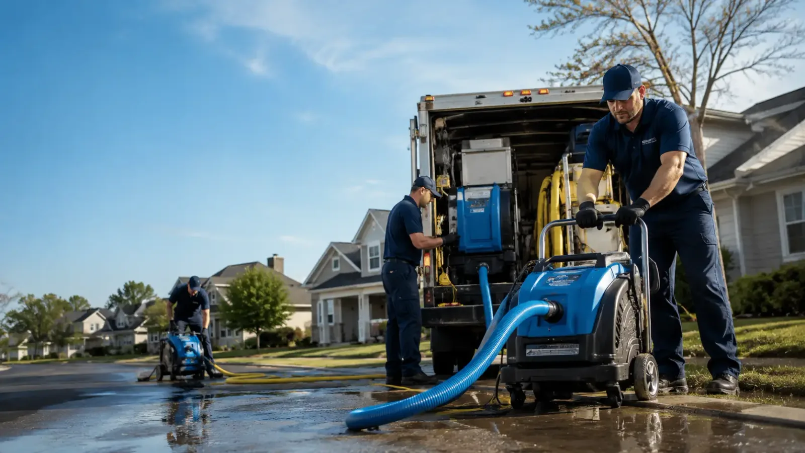 Flood Damage Cleanup in Trout Creek, MI